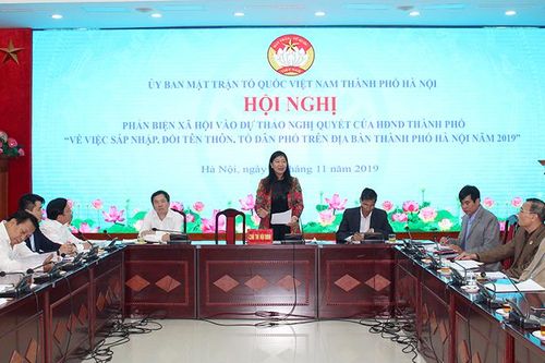 Sáp nhập thôn, tổ dân phố: Không chủ quan, nóng vội