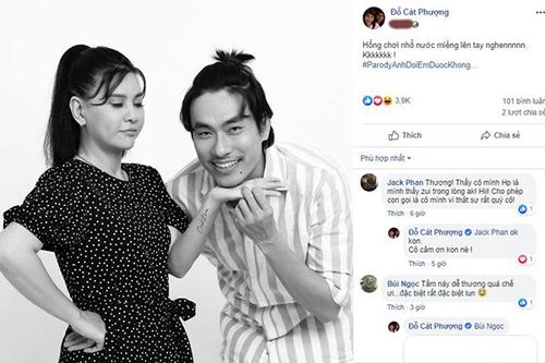 Cát Phượng khoe ảnh bên Kiều Minh Tuấn sau scandal tình ái