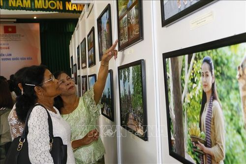 Triển lãm 'Campuchia - Vương quốc văn hóa' tại Việt Nam