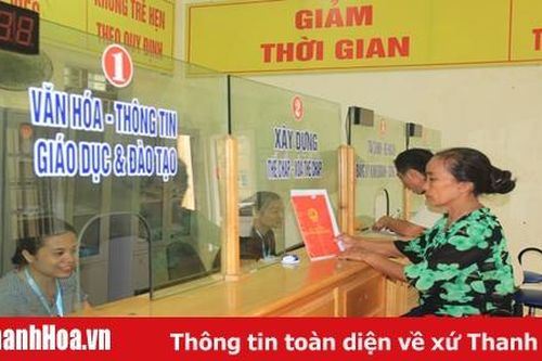 Huyện Tĩnh Gia nỗ lực vì sự hài lòng của người sử dụng dịch vụ công