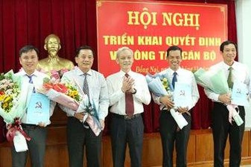 Điều động, bổ nhiệm nhân sự 7 địa phương