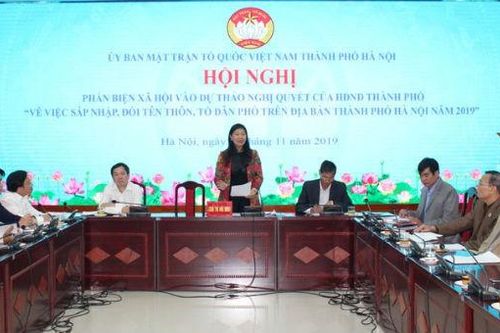 Hà Nội dự kiến giảm 2.824 thôn, tổ dân phố sau sáp nhập