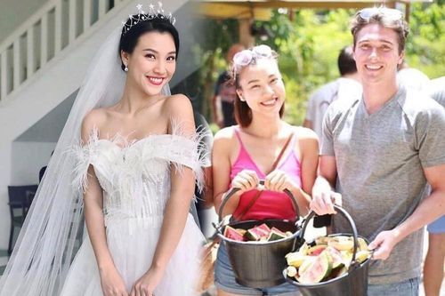 Lộ chân dung bạn trai ngoại quốc của MC Hoàng Oanh