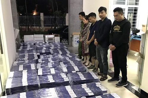 Chặn lượng lớn thuốc lá ngoại nhập lậu tuồn vào Thủ đô