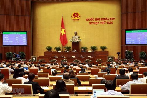 Biểu quyết Bộ luật Lao động (sửa đổi), cho ý kiến hai dự án Luật