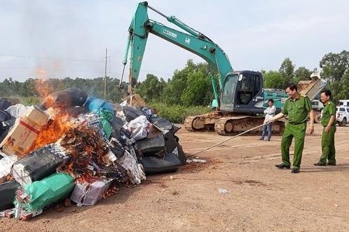 Bắt giữ hơn 39 triệu bao thuốc lá nhập lậu