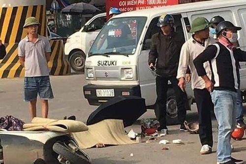 Hai ông cháu tử vong thương tâm dưới gầm xe tải