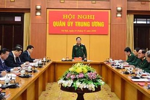 Ban Thường vụ Quân ủy Trung ương kiểm điểm công tác lãnh đạo, chỉ đạo năm 2019