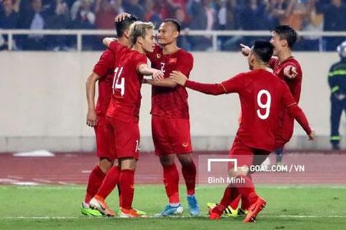 ĐT Việt Nam kết thúc năm 2019 với vị trí thứ 94 trên bảng xếp hạng FIFA