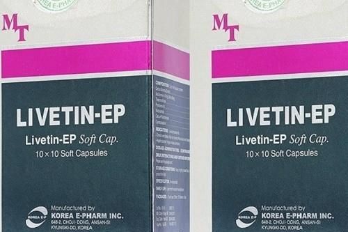 Thu hồi thuốc viên nang mềm Livetin-EP
