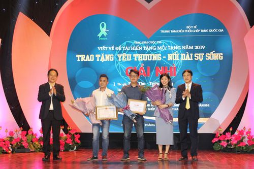11 tác phẩm đoạt giải cuộc thi viết về hiến, ghép tạng