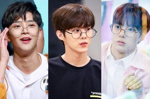Kim Woo Seok (X1) đứng đầu danh sách bình chọn idol đeo kính đẹp nhất Kbiz