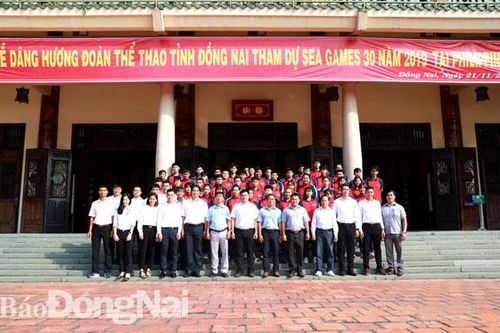 Lễ xuất quân đoàn VĐV Đồng Nai tham dự SEA Games 30