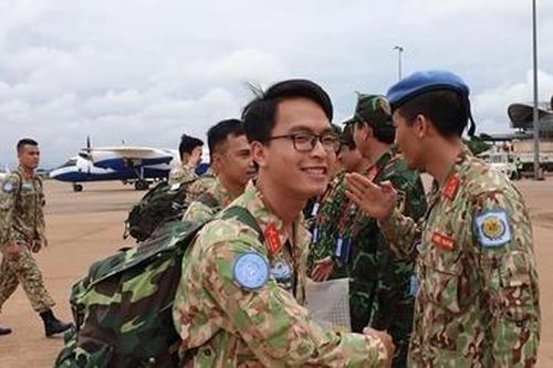 Các chiến sĩ mũ nồi xanh Việt Nam đã có mặt tại Nam Sudan
