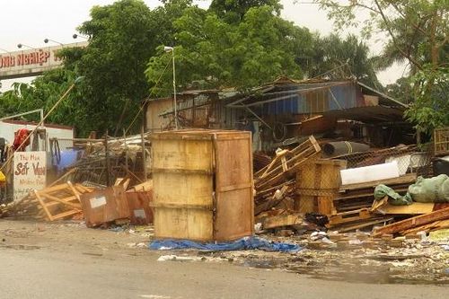 Tại Cụm công nghiệp Thanh Oai: Công an huyện xác nhận có vi phạm đất đai