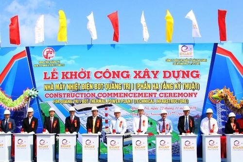 Khởi công xây dựng Nhà máy nhiệt điện BOT Quảng Trị I
