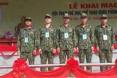 Nguyễn Xuân Chí đoạt giải nhất cá nhân toàn năng Chiến sĩ khỏe