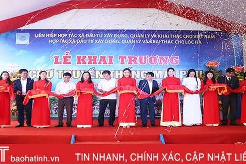 Khai trương chợ Mai Phụ với tổng mức đầu tư gần 80 tỷ đồng