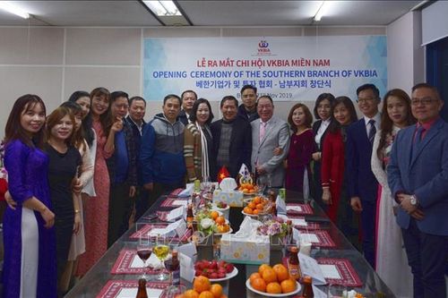 Hiệp hội Doanh nhân và Đầu tư Việt Nam - Hàn Quốc thành lập Chi hội miền Nam