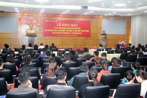 Khai mạc kỳ thi tuyển dụng công chức, viên chức các cơ quan của Đảng, Ủy ban Mặt trận Tổ quốc và các đoàn thể chính trị - xã hội