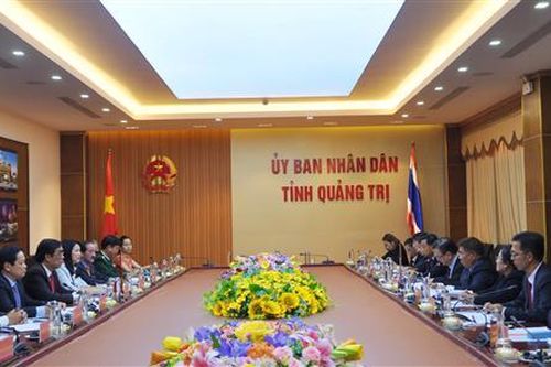 UBND tỉnh Quảng Trị làm việc với đoàn đại biểu cấp cao tỉnh Ubon Ratchathani, Thái Lan