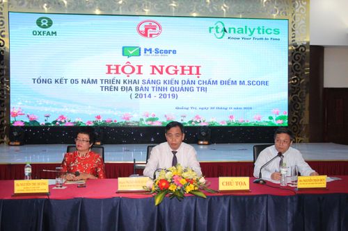 Tổng kết 5 năm triển khai thực hiện Sáng kiến Dân chấm điểm M.Score