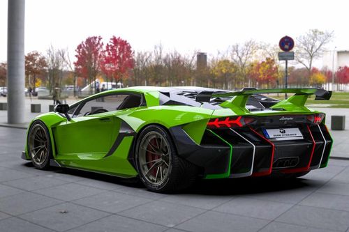 Lamborghini Aventador hầm hố hơn bộ kit thân rộng giá 50.000 USD