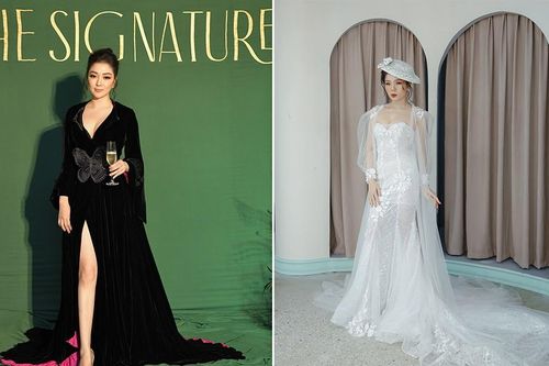 Hoa hậu Nguyễn Thị Huyền váy xẻ gợi cảm, Lệ Quyên khoe ngực đầy hút mắt