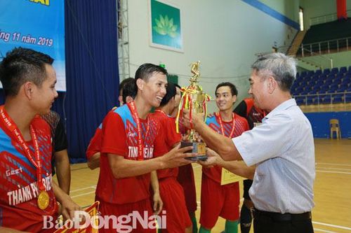 Biên Hòa vô địch Giải futsal nam các CLB tỉnh Đồng Nai 2019