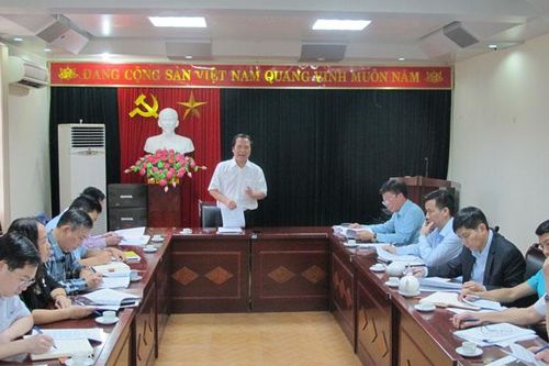Tổ Biên tập Văn kiện làm việc với Sở Kế hoạch & Đầu tư