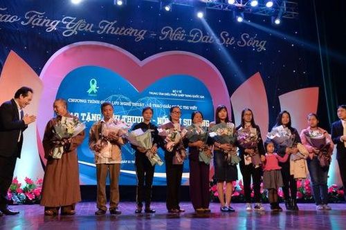 Xúc động đêm tôn vinh người hiến mô, tạng nối dài sự sống cho người bệnh