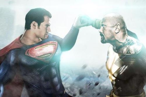 Siêu anh hùng của The Rock sớm đối đầu với Siêu Nhân?