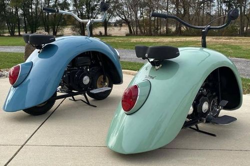 Chiếc xe 'con bọ' được làm từ ốp chắn bùn của Volkswagen Beetle