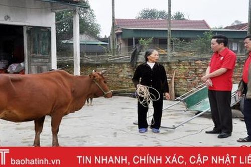 'Trao cần câu' để người nghèo Hà Tĩnh thoát nghèo bền vững