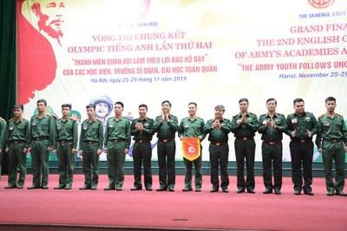 Bộ Tổng Tham mưu khai mạc Hội thi Olympic tiếng Anh lần thứ hai