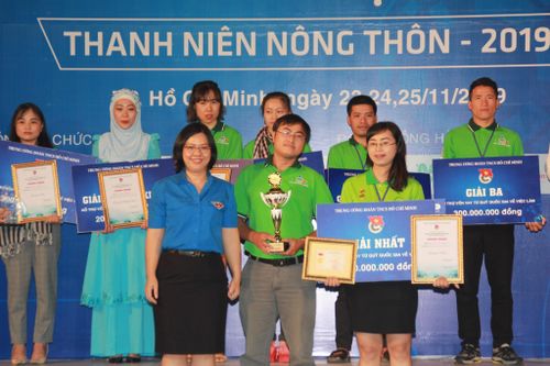 Dự án 'Bột rau sấy lạnh' giành giải nhất cuộc thi Dự án khởi nghiệp sáng tạo thanh niên nông thôn 2019