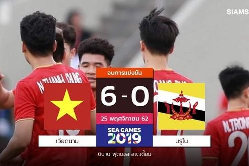 Báo Thái Lan: 'Đức Chinh lập poker, U22 Việt Nam thắng dễ Brunei'