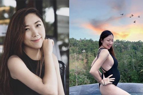 Khoe bụng bầu to 'vượt mặt' nhưng nhan sắc của em gái Trấn Thành mới là điều được chú ý