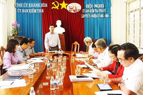 Hội nghị Ủy ban Kiểm tra Tỉnh ủy Khánh Hòa lần thứ 27
