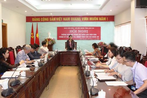 Ban Văn hóa – Xã hội thông qua dự thảo các báo cáo trình Kỳ họp thứ 12, HĐND tỉnh khóa XV