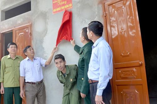 Hội CCB Yên Sơn bàn giao nhà nghĩa tình tại xã Nhữ Hán