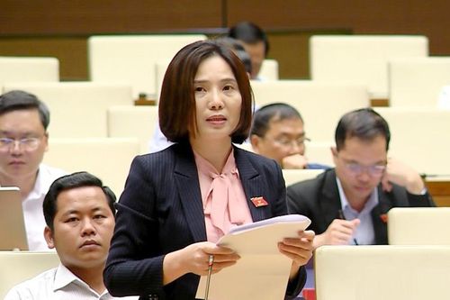 Đại biểu Âu Thị Mai góp ý dự án Luật Hòa giải đối thoại tại tòa án