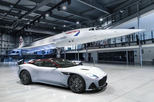 Siêu xe Aston Martin kỷ niệm máy bay siêu thanh Concorde ra mắt
