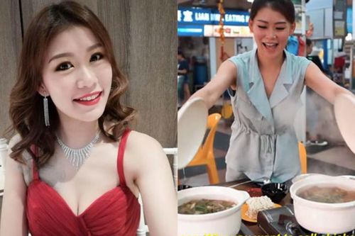 Cựu người mẫu Singapore nổi tiếng nhờ clip bán lẩu gà