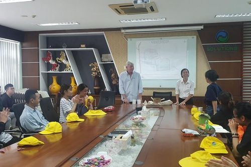 Buổi tham quan khá thú vị của sinh viên môi trường