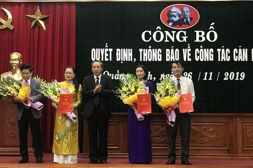 Triển khai quyết định nhân sự của Ban Bí thư