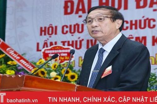Ông Nguyễn Duy Tiệp tái cử Chủ tịch Hội Cựu giáo chức Hà Tĩnh