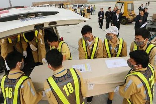 16/39 thi hài nạn nhân tử vong tại Anh đã về đến Việt Nam
