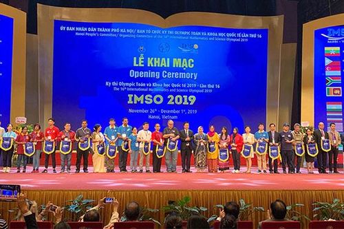 Khai mạc kỳ thi Olympic toán học và khoa học quốc tế 2019
