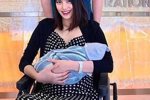 Chồng Lan Khuê bất ngờ tiết lộ hình ảnh con trai mới sinh được 3 ngày